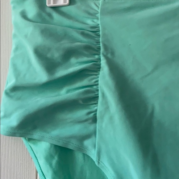 Teal Plus Size Swim Bottom Forever 21 - Picture 2 of 8